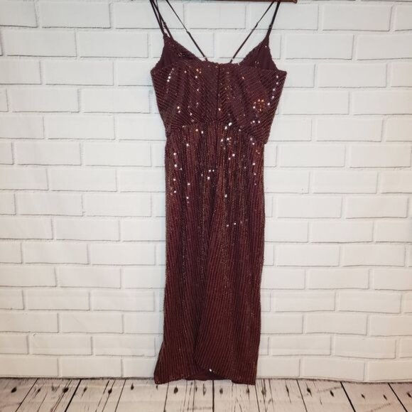 NWOT HANEY Elise Sequin Blouson Cocktail‎ D… - Picture 6 of 13